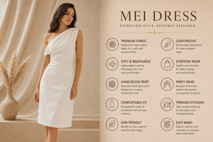 Robe mini d'été pour femme en lin tissé, asymétrique à une épaule, moulante et respirante - Product Image 6