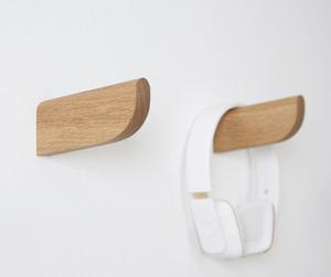 Classic Style Wood Flower Pattern Waterproof Self-adhesive <b>Coat</b> <b>Hook</b> with 6 <b>Hooks</b> - Product Image 3