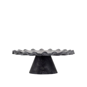 Support à gâteau décoratif en résine époxy antiadhésive, fait main, personnalisable, de qualité alimentaire, avec bord festonné, pièce d'art décorative, articles ménagers - Product Image 2