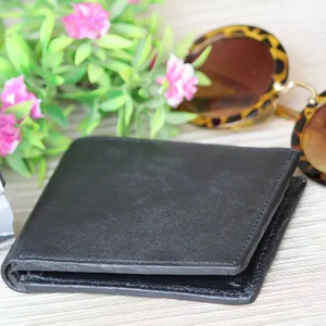 New Arrival Credit <b>Card</b> <b>Holder</b> Three Folded Blocking Leather Coin Purse Zipper Custom Designer Famous Brands Short <b>Wallet</b> Items - Product Image 3