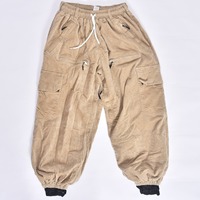 Pantalon de ski OEM personnalisé pour unisexe imperméable coupe-vent respirant hiver snowboard haute polyester doublure en nylon poches durables