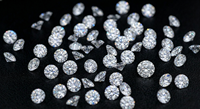Lot de diamants cultivés en laboratoire en vrac de RCK Global Wholesale |   Couleur F, clarté VVS2, taille brillant |   Diamants CVD de tailles variées pour la fabrication de bagues