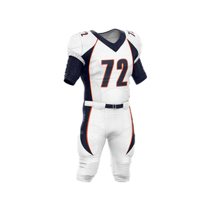 Camiseta de Fútbol Americano Juvenil de Alta Calidad en Poliéster con Patrones de Números en Blanco Uniformes Juveniles Americanos - Product Image 5