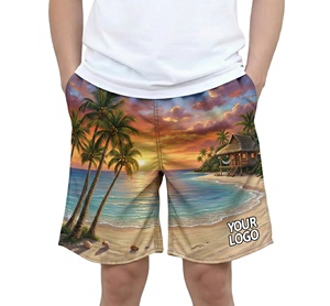 Shorts Deportivos Casuales para Hombre, Sólidos, para Playa, Surf, Natación, Transpirables, de Secado Rápido, Traje de Baño de Alta Calidad - Product Image 4
