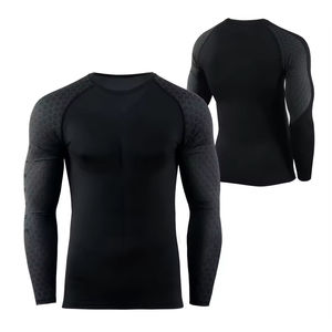 Maillot de bain anti-UV à manches courtes, séchage rapide, résistant au chlore, pour homme, protection UV, surf, rashguard - Product Image 6