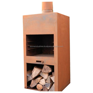 Jardín al aire libre Madera Fogata Tazón Parrilla Acero Metal Barbacoa Fogata - Product Image 6