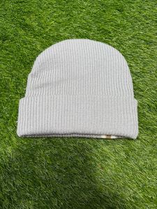 Gorro de Punto Azul Marino con Raya en Contraste, Unisex, Casual, para Invierno, Talla Adulto 56-58CM - Product Image 3