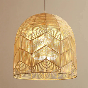 Modern Rattan Lamp Shades Best Seller Celling <b>Lighting</b> for Living Room <b>Decor</b> Chandeliers & Pendant Lights from Vietnam - Product Image 5