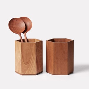 Porte-stylo en bois organisateur de bureau premium supports en bois naturel pour accessoire de bureau de bureau - Product Image 4