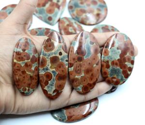 Cabujón de Obsidiana Natural en Forma de Cacahuete, Precio al por Mayor, para la Fabricación de Joyas, Cabujón de Obsidiana en Forma de Cacahuete de Alta Calidad - Product Image 2