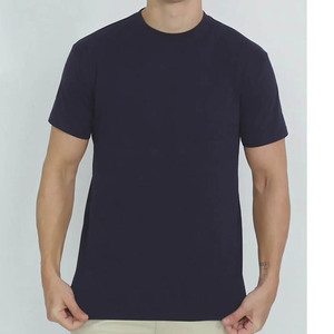 T-shirt formel pour homme 100 % coton, coupe ample, anti-boulochage, à manches courtes, avec motif, épaules tombantes, col rond – Collection Été 2023 - Product Image 5