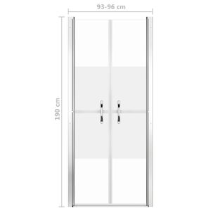 Porte de douche semi-froissée ESG, taille 37,8''x74,8'' - Product Image 5