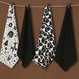 Nouveauté : Serviettes de cuisine aux motifs modernes, impression numérique avec un design magnifique, tissu compressé multicolore - Product Image 1