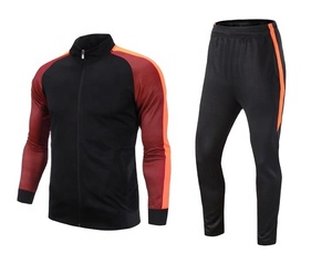 Conjunto de Chaqueta y Pantalones de Entrenamiento de Fútbol Estilo Streetwear Ecológico para Invierno, Traje Deportivo de Fútbol de Algodón y Poliéster HAIDII SPORT - Product Image 2