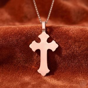Rose Gold <b>Cross</b> Moissanite <b>Ring</b> Pendant Elegant Womens Fashion Jewelry Luxury Charm NYC Style Gift - Product Image 4