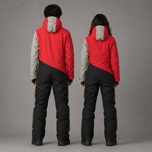 Traje de Esquí Unisex Personalizado, Chaqueta Impermeable y Aislante para la Nieve y Conjunto de Pantalones con Tirantes, Fabricante y Proveedor de Ropa Deportiva de Invierno de Marca Privada - Product Image 5