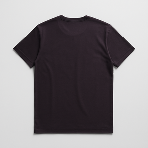 Camiseta Premium para Hombre, 100% Algodón, 230g, Color Café, Bordada, Cómoda, Informal, Estilo Urbano, Suave y Transpirable - Product Image 3