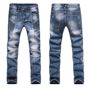 Jeans Premium Slim Fit Vintage Wash 2026 para Hombre, Pantalones Clásicos de Mezclilla Azul Estilo Urbano, Suministro Profesional OEM al por Mayor - Product Image 6