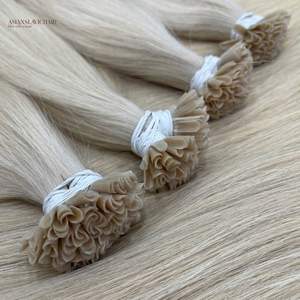 Extensiones de Cabello Remy Vietnamitas con Punta de Queratina, Rubias, Doble Trama, Alta Calidad, Cabello Humano con Puntas Completas, Precio al por Mayor - Product Image 3