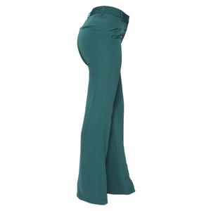 Pantalon large tendance pour femme, taille haute, coupe ample, élégant, en tissu doux, moderne, décontracté, confortable pour le quotidien - Product Image 3