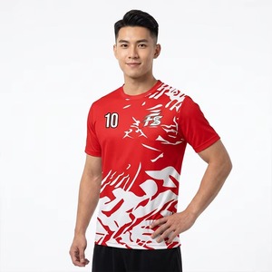 Custom Retro Pattern Soccer Jersey Breathable Fabric with Team Name and Logo Printing Individualized Soccer Wear - Product Image 2