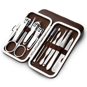 Complete Manicure <b>Pedicure</b> <b>Set</b> Stainless Steel Nail Care Tools For Beauty Salon Use Professional Nail Treatment Kit - Product Image 4