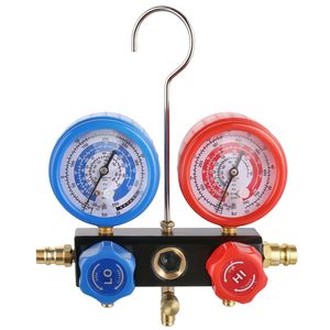 Pompa per vuoto HVAC a palette rotative monostadio da 1/5 HP 3.5 CFM per aria condizionata, kit refrigerante A/C con manometro e set di manometri - Product Image 5