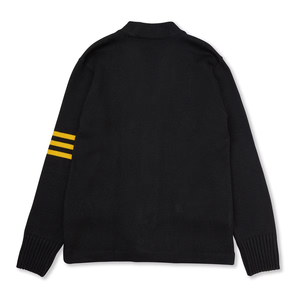 Cardigan en cachemire à col en V pour sororités, fraternités et universités avec logo brodé personnalisé - Product Image 2