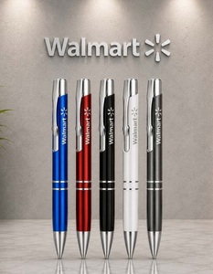 Ensemble de stylos exécutifs noirs et dorés élégants, ensemble de stylos de luxe pour cadeaux d'entreprise avec finition haut de gamme, ensemble de stylos à bille professionnels élégants - Product Image 3