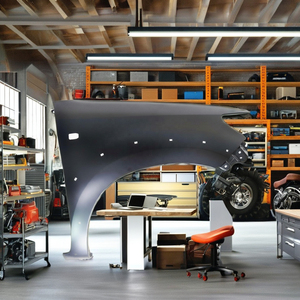 อะไหล่แท้ใหม่ 53811-0K100 HILUX LH เหล็กสีดำ ใหม่ HS-TY001-02-DR คีลุงพอร์ต 2012- สำหรับเปลี่ยน/ซ่อม - Product Image 1