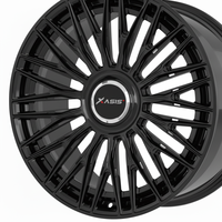 Nuevas llantas ligeras de aleación Bentley Flow Formed, cóncavas, multirradio, plateadas mecanizadas, de 19-24 pulgadas y 25 mm.