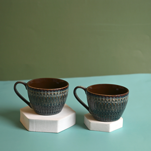 Imperial New Bone China Ceramic <b>Tea</b> <b>Cups</b> <b>Set</b> of 2 - Product Image 3
