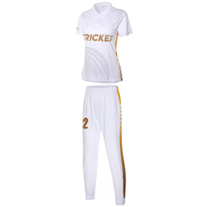 Conjunto de Uniforme de Cricket Reversible, Impreso en Poliéster, Personalizado con Nombre de Equipo, Número y Logotipos, Corte Atlético Moderno para Entrenamiento, Práctica y Partido - Product Image 5