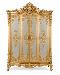 Juego de Muebles de Dormitorio de Lujo Hechos a Medida, Cama King Size de Madera de Teca Tallada a Mano, Armario, Tocador y Mesitas de Noche para Hogares en el Reino Unido - Product Image 5