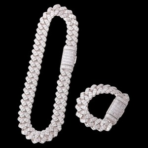 Pendentif personnalisé avec lettres et chiffres Jay Balaji Diamonds BP 251, diamant de laboratoire VVS1 taille brillant, plaqué or rose rhodié, style rappeur - Product Image 1