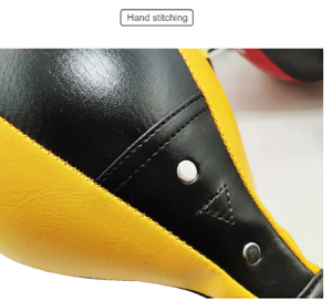 HAWK Balón de Boxeo de Doble Extremo para Entrenamiento de Reacción, PU, Amarillo y Negro, Duradero, para Práctica en Casa o Gimnasio - Product Image 5