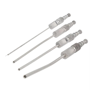 Tubo de Succión Frazier Premium y Cánula Aspiradora de Acero Inoxidable, Instrumentos Quirúrgicos de Precisión Reutilizables para Neurocirugía, ORL y Columna Vertebral - Product Image 5