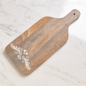 Planche à découper en bois de luxe avec design en résine époxy marbrée, planche à découper artisanale, plateau de service de cuisine, qualité supérieure - Product Image 6