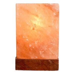 Lámpara de Sal del Himalaya Rosa Tallada en Forma de Cubo, Estilo Amor, Ecológica, Decoración - Sian Enterprises - Product Image 2