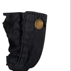 Men Vintage Black Cotton Denim <b>Jacket</b> Motorcycle Streetwear Hip Hop Slim Fit Casual Jeans Coat Outerwear Denim <b>Jackets</b> & Coats - Product Image 6
