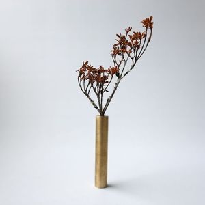 Luxury stainless steel Tabletop <b>Vases</b> Rust Resistant <b>Gold</b> Finish Decorative for home & office - Product Image 3