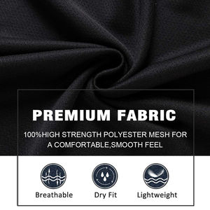 Maillot de hockey sur glace 100 % polyester pour adulte, maillot d'entraînement couleur unie pour équipe sportive avec option OEM - Product Image 5