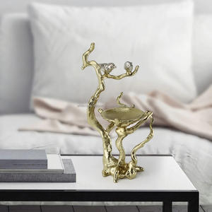 ถาดเสิร์ฟเค้กโลหะชุบทอง2ชั้นดีไซน์หรูใหม่พร้อมอุปกรณ์ทำเค้กโลหะแบบนูนดีไซน์สุดหรู - Product Image 5