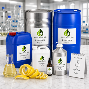 L-Limoneno, Aroma Químico, 100% Puro, Proveedor, Exportador, Fabricante a Granel, Grado de Fragancia, Grado Industrial, OEM, India - Product Image 1