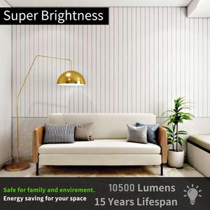 Lampadina LED a Pannocchia da 700W Equivalente, 10500 Lumen, Luce Bianca Diurna 5000K, Confezione da 2, Attacco Mogul Medio E26/E39, 70W Grande Luminosità - Product Image 2