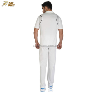 ชุดคริกเก็ต PACE SPORTS เสื้อเจอร์ซีย์ผู้ชายคุณภาพสูงหลากสี บริการ OEM รับทำโลโก้ ชื่อทีม ผ้าโพลีเอสเตอร์ 100% แบบสั่งทำ - Product Image 4