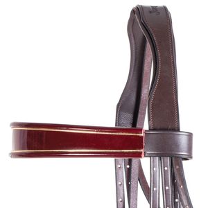 Ensemble de bridon et de mècate en cuir de qualité supérieure OEM pour l'équitation et les courses de chevaux, directement de l'usine - Product Image 3
