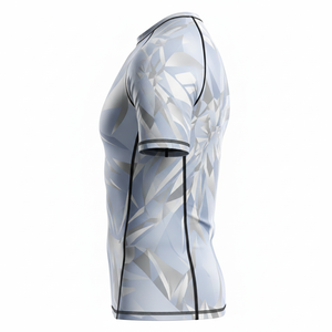 Camiseta premium de compresión para hombres, mujeres y niños, para MMA, BJJ, jiu jitsu, entrenamiento sin gi, sublimada personalizada, duradera, al por mayor. - Product Image 3