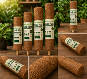 Poste de Soporte de Fibra de Coco para Cultivo en Granjas Hortícolas - Product Image 2