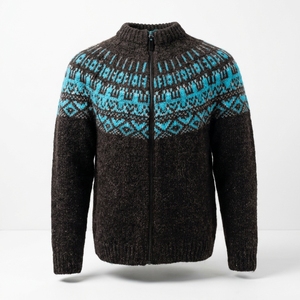 Sudadera de forro polar extragrande personalizada con media cremallera para hombre, estilo streetwear, de peso pesado y hombro caído - Product Image 4